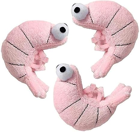 Sushi Rose Crevette A Herbe A Chat Jouet Pour Chat Lot De 3 Amazon Fr Animalerie