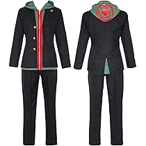 Amazon.com: MIAOCOS Makoto Naegi Cosplay Costume Adult Men's Hoodie Jacket  Halloween Party V3 Outfits : Clothing, Shoes \u0026 Jewelry