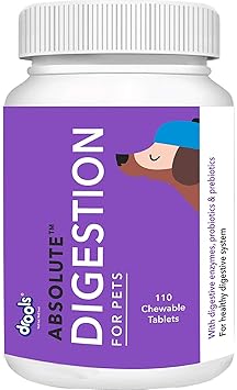 PetSutra Drools Dog Supplement Absolute Digestion Tablet (110 Pieces)