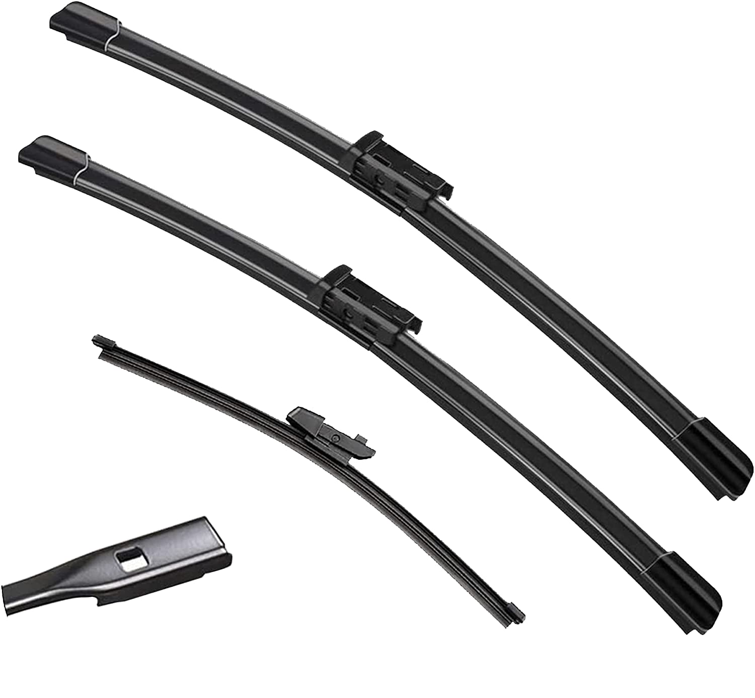 3 Factory Wiper Blades Replacement For VW