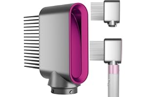 YTCHYYSK Wide Tooth Comb Nozzle Attachment Rose for Dyson Airwrap, Pre-Styling Dryer for Create Length, Add Volume, and Enhance Texture, Part No.971894-04