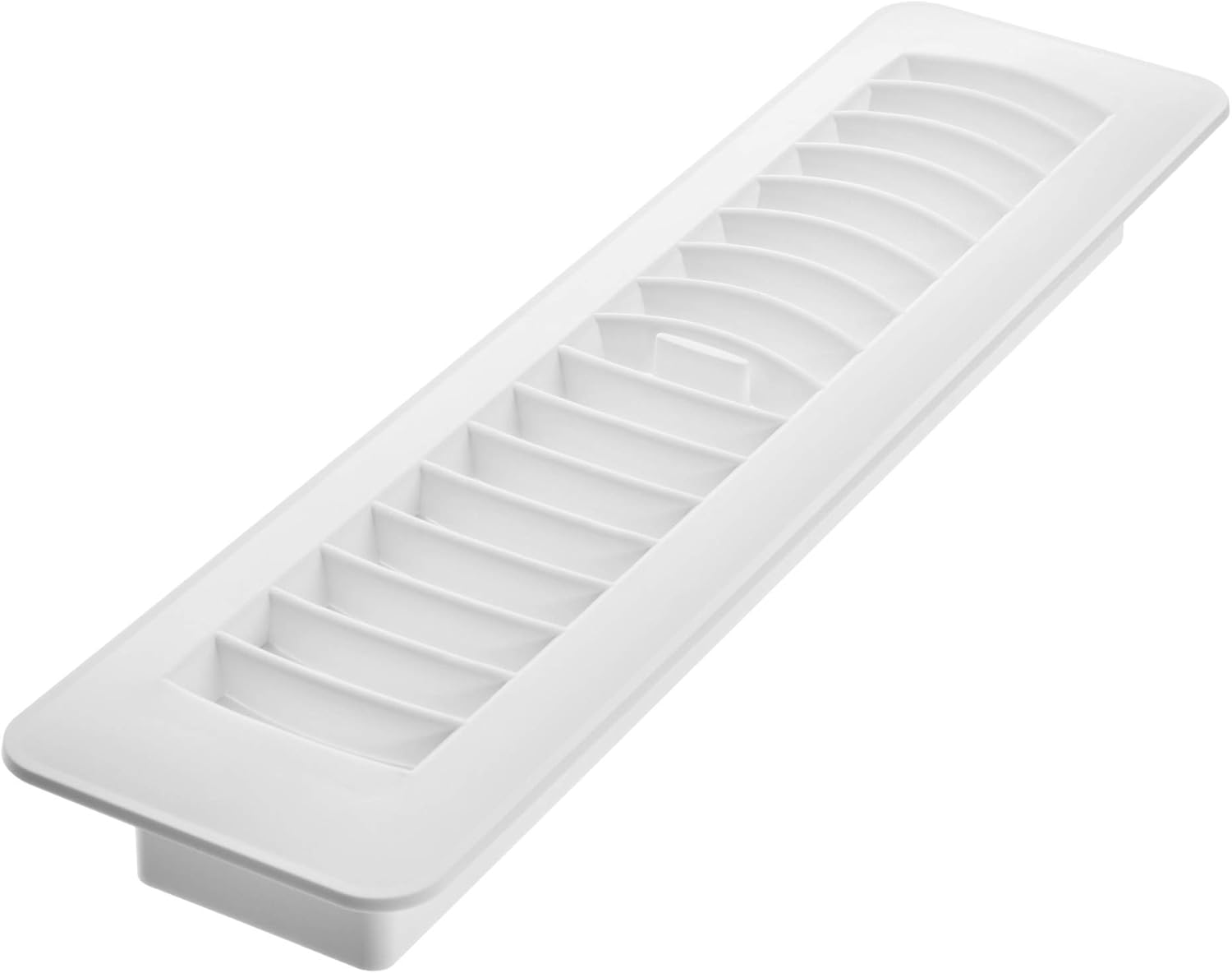 Registers, Grilles & Vents - Imperial RG1449 Louvered Design Floor Register, 2-1/4 in H X 12 in W, Polystyrene, 2.25x12 Inch, White