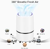 JINPUS Air Purifier True HEPA Filter 360° Purification 51-150 m³/h USB Cable view 2