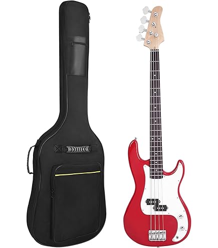 Amazon.com: Extra Thick Flying V Bass Guitar Gig Bag/soft