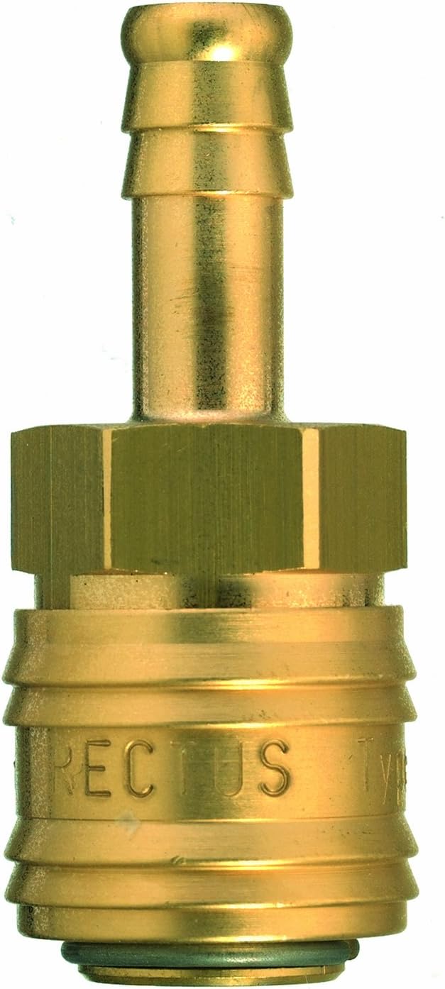 Pneumatic Quick Coupling Air Hose Coupler with Pressure Abdominis Tulles 9 mm