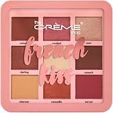 The Creme Shop 9 Color Eyeshadow Palette, French Kiss,.52oz