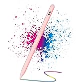 Tresoba Stylus Pen for iPad G2 2X Faster Charge iPencil, Compatible with Apple 2018-2025 iPad A16/10th/9th/8th/7th/6th Gen & Pro 12.9/11/13-inch M4 & Air 3rd/4th/5th/M2/M3 & Mini 5th/6th/7th, Pink