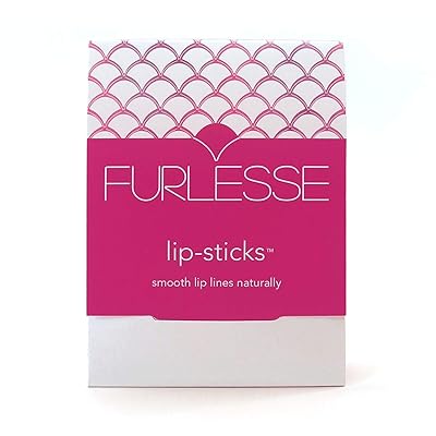 Furlesse Lip-Sticks Anti-Aging Patches for Lip and Smile Line Wrinkles, 120 Count