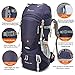 MOUNTAINTOP 55L/65L Internal Frame Backpack Hiking Backpack with Rain Cover