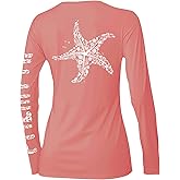 Palmyth Womens UPF 50+ Fishing Shirts Sun Protection Long Sleeve T-Shirt
