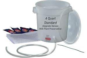 LEVGO HOME Automatic Christmas Tree Watering System (+ Plant Preservative) | A Happy, Healthy, Hydrated Christmas Tree Never Has a Dry Stand | Evergreen Helper | Made in USA