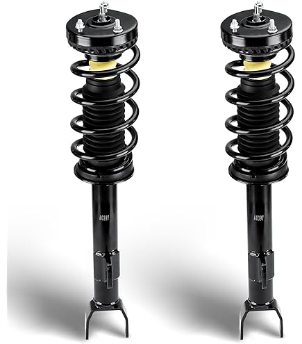 ST 2点 Amazon.com: TRQ Front Left Complete Strut & Coil Spring