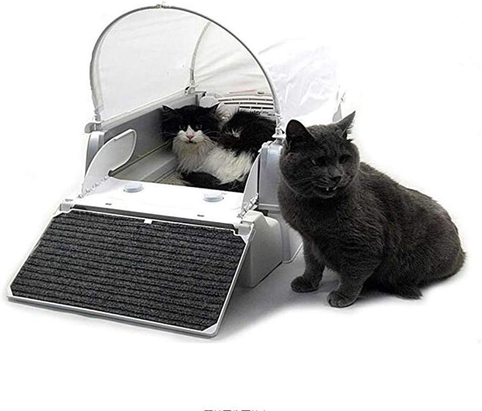 Fully Automatic Electric Cat Toilet Deodorant Cat Litter Tray, Pet Nest Convenient Basin Frame Ion Deodorant Charging,Singlemachine
