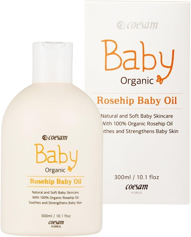 Coesam Organic Rosehip Moisturizing Baby Oil