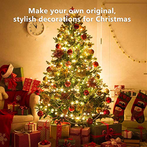 TaoTronics TTSL038 66ft 200 LED String Lights Dimmable Christmas