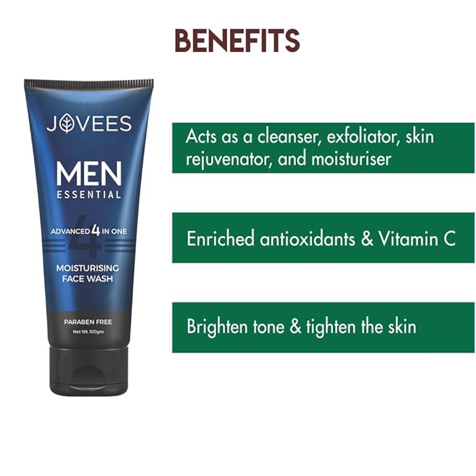 jovees men's face wash