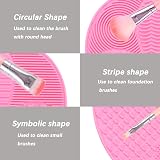 Lmyzcbzl Silicone Makeup Brush Cleaning Mat Portable Washing Tool view 3