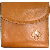 Patricia Nash Leather Reiti Bifold Wallet With Kiss Lock Frame Pocket