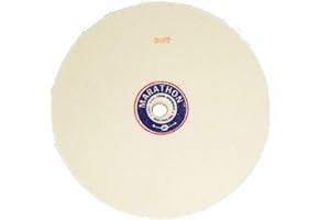 MARATHON 100% WOOL FROM AUSTRALIA BEST FELT USA BFC Marathon 8" x 3/4" Felt Polishing Wheel, Soft Density, 5/8" Arbor Hole