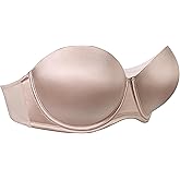 HACI Comfort Everyday Padded Demi Underwire Bra(Beige,40A)