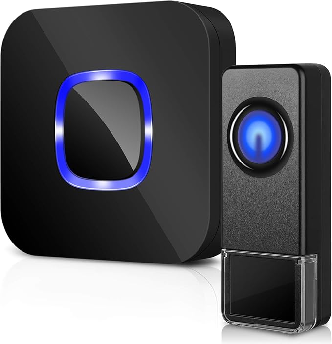 Wireless Doorbell Kit BITIWEND, Door Bells Wireless Cordless Plug in