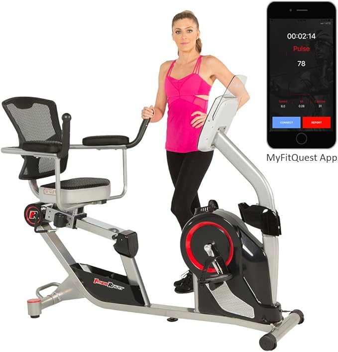 exerpeutic 1000 magnetic hig capacity recumbent exercise bike for seniors