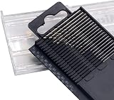 Mesee 20pc HSS Mini Micro Drill Bit Set 0.3-1.6mm Twist Precision DIY Rotary view 6