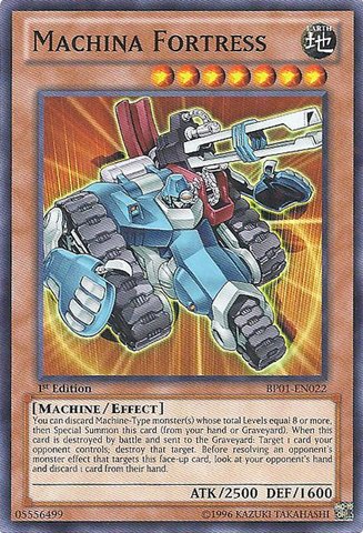 Yu-Gi-Oh! - Machina Fortress (BP01-EN022) - Battle Pack: Epic Dawn - 1st Edition - Starfoil Rare