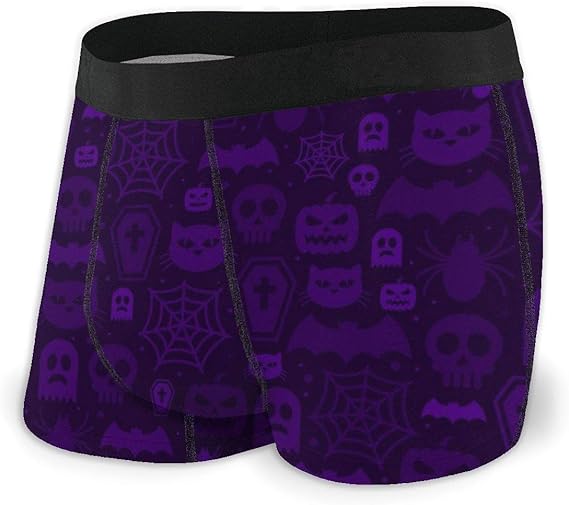Amazon Co Jp ボクサーパンツ メンズ 下着 ハロウィン 背景 紫 男性用 パンツ ブリーフ 四角 ボクサーブリーフ インナー 通気性 デザイン セクシー 魅力的 前閉じ プリント プレゼント吸水速乾 Bolaco 服 ファッション小物