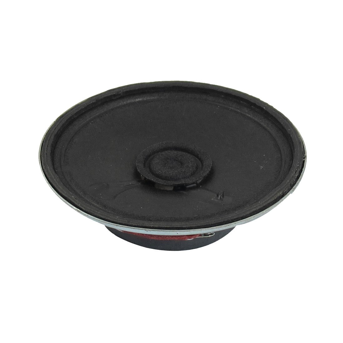 sourcing map 57mm Dia Silver Tone Round External Magnet Speaker Loudspeaker 8 Ohm 0.5W
