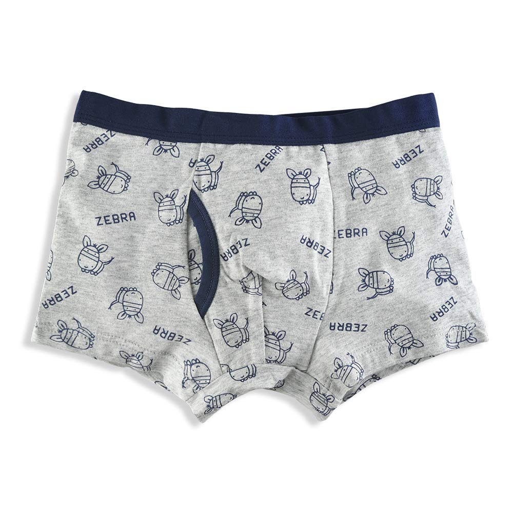 slaixiu Soft Cotton Kids Underwear Cartoon Boys Boxer Briefs 4-Pack (UW75-No.9-110)