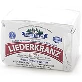 Chalet Cheese Limburger Liederkranz Cheese Block 4-Pack | (4) 6 oz Blocks | Bold &amp; Pungent Authentic Liederkranz Limburger Cheese - Ships Cold
