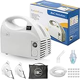 BEC COMPACT, PORTABLE NEBULIZER WITH ALL ACCESSORIES | Health Canada Licensed | Proudly Canadian | Compact Jet, Piston Compre