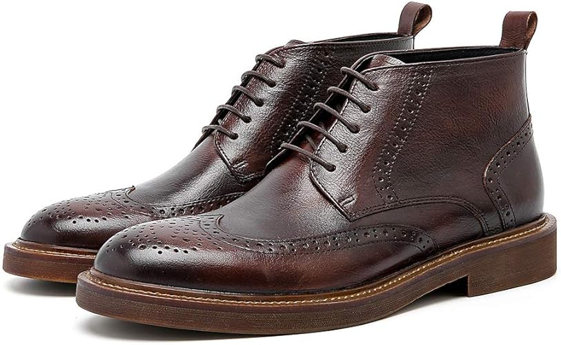 Amazon アシアー ブーツ ビジネスシューズ チェルシーブーツ サイドゴア ブーツ メンズ 革靴 本革 Asi 7 Asier ビジネスシューズ