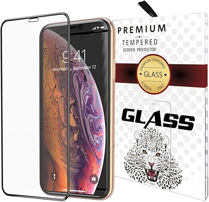 Amazon Com Screen Protector For Iphone Xs Max Tempered Glass