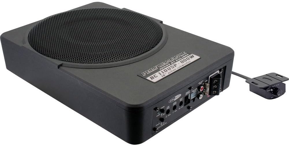 caliber underseat subwoofer