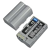LP EN-EL3e Battery Pack, 2-Pack 2600mAhBattery for
