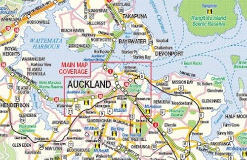 Download Plan de ville : Auckland Visitor & Tourist Map PDF