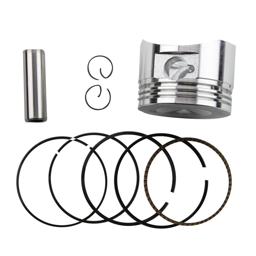Kit Piston 62mm Pour Moto CG 150cc | Pièce Compatible Go-Kart, Scooter Et Dirt Bike