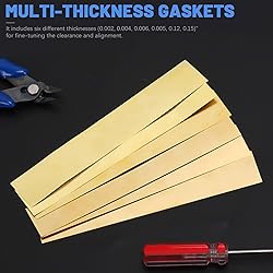 Glarks 10pcs L x W x T 5.9 x 0.98 x
