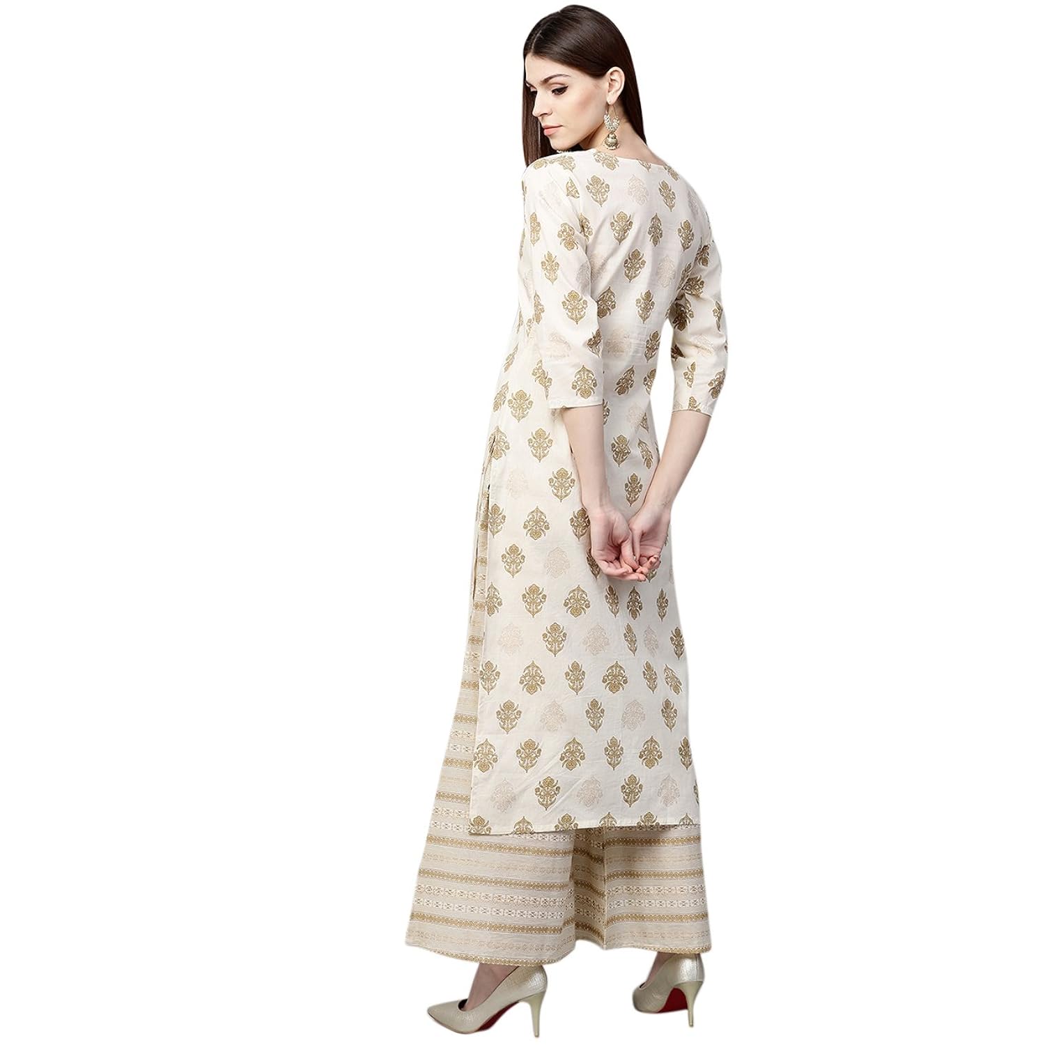 gerua women's straight salwar suit set