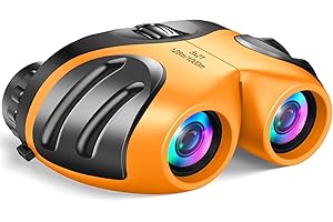 LET'S GO! Binocular for Kids, Compact High Resolution Shockproof Binoculars