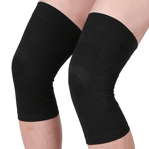 Knee Sleeves, Lightweight with Strong Support, 1 Pair Men