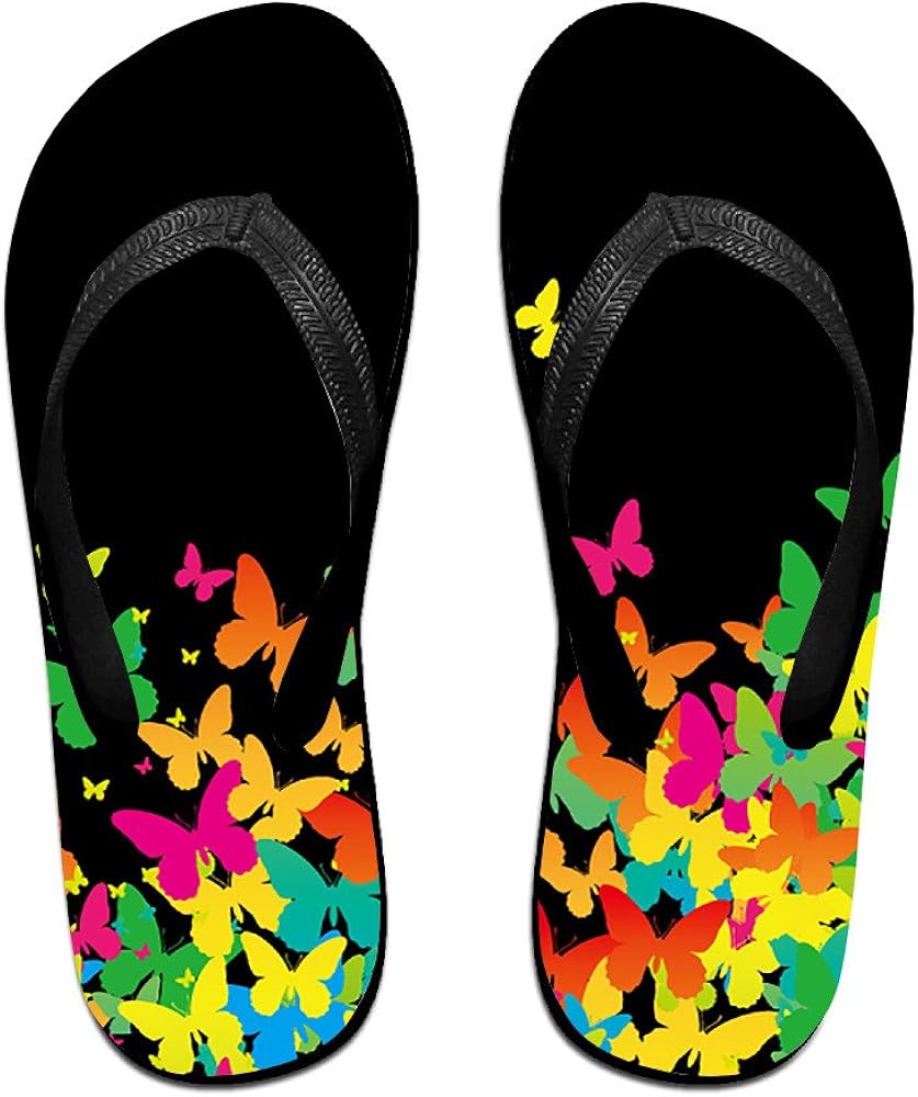 Butterfly | Womens flip flops, Womens sandals, Stylish flip flops