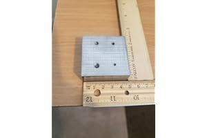 USAReplacementparts 4 Holes Shot Plates for Silversmithing | Metal Embossing Tool Dies Made in USA | Metal Sheet Jewelry Making Tool | 4 Design Assorted Shapes | Shot Plate Die Star Pattern - 13.6 Oz