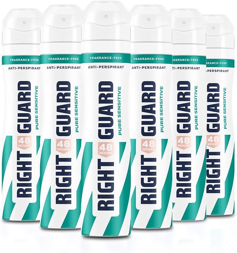 Right Guard Women Total Defence 5 Anti-Perspirant Spray 6 x 250 ml