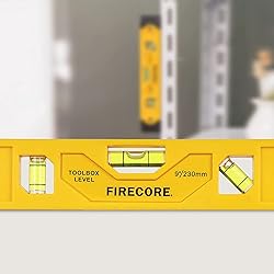 Firecore 2pcs Magnetic Torpedo Level, 9-Inch