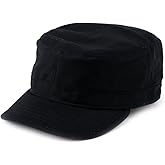 NYFASHION101 Fashionable Solid Color Unisex Fitted Army Military Cadet Cap