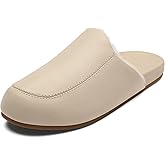 OLUKAI Konea Women’s Shearling Leather Slipper, Comfortable & Soft Mule, Versatile House Shoe for Lounge Wear & Everyday