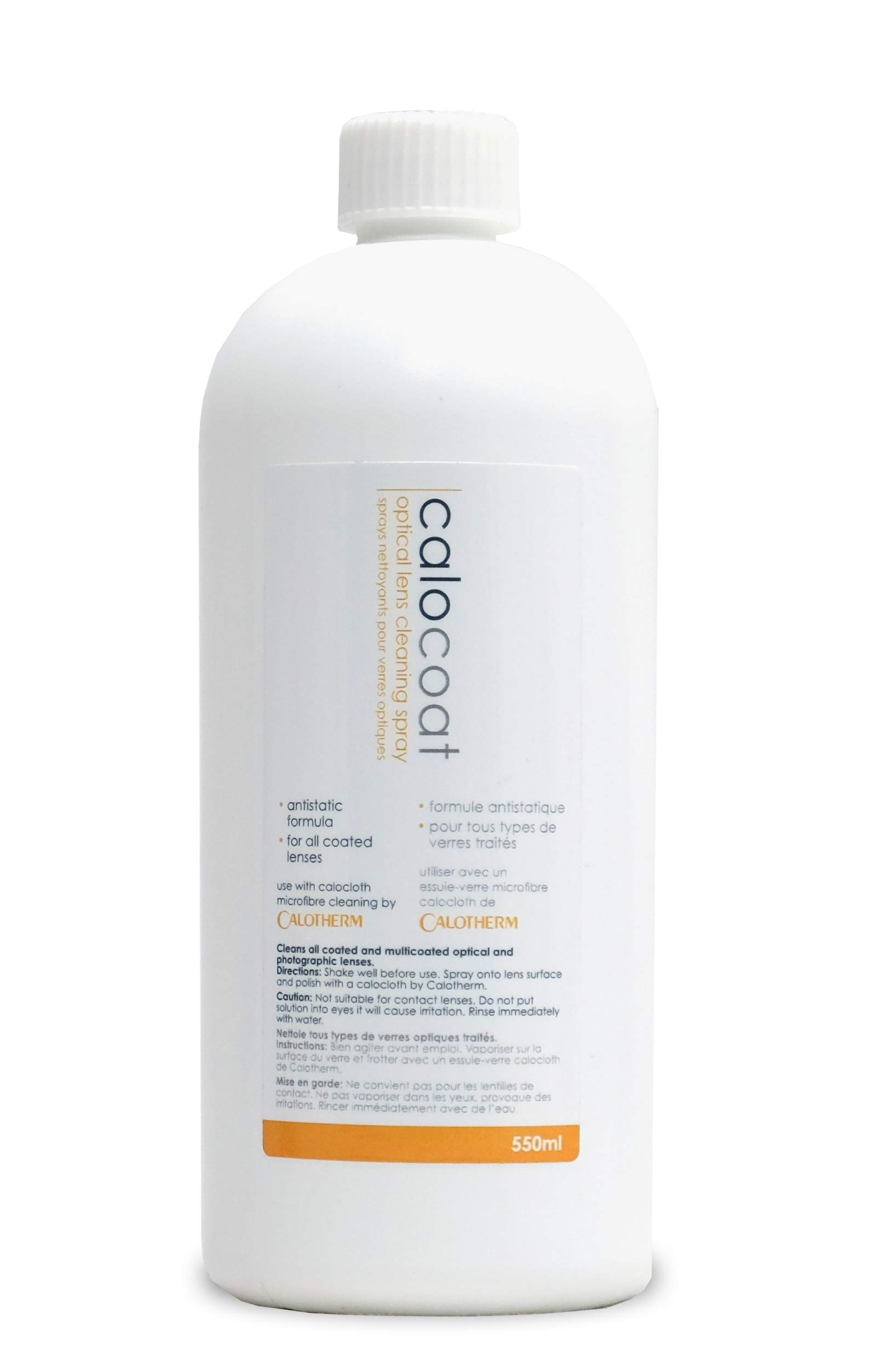 Calotherm CC550 Calocoat Antistatic Coated Lens Refill 550ml White